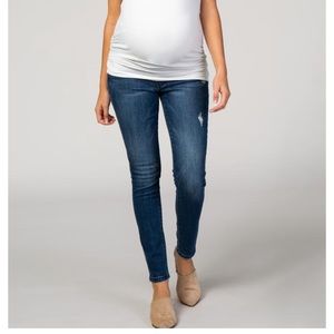 Pinkblush navy maternity jeans size 29